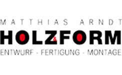 Logo von Tischlerei Holz & Form, Matthias Arndt