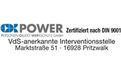 Logo von POWER PERSONEN-OBJEKT-WERKSCHUTZ GMBH