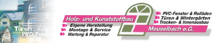 Logo von Holz- und Kunststoffbau Meuselbach e.G.