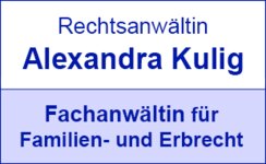 Logo von Kulig, Alexandra Rechtsanwältin / Fachanwältin für Familien- und Erbrecht