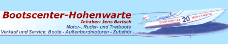 Logo von Bootscenter-Hohenwarte