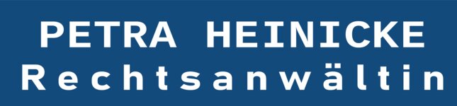 Logo von Rechtsanwältin Petra Heinicke