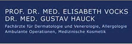 Logo von Dermatologische Praxis Dr. med. Gustav Hauck u. Prof. Dr. med. Elisabeth Vocks