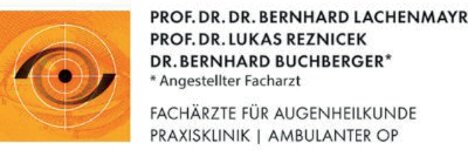 Logo von Augenarztpraxis und Augenklinik Prof. Dr. Lukas Reznicek und Prof. Dr. Dr. Bernhard Lachenmayr