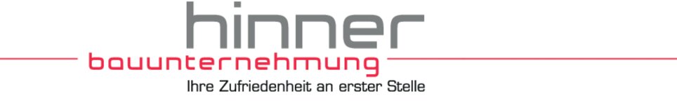 Logo von Hinner Bauunternehmen GmbH