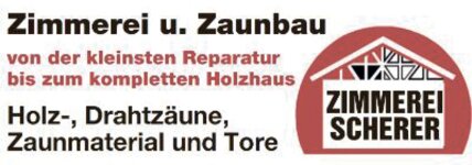 Logo von Zimmerei Scherer