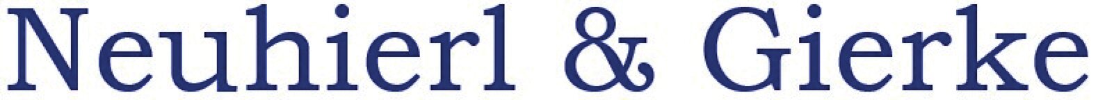 Logo von Neuhierl & Gierke, Rechtsanwälte - Partnerschaft