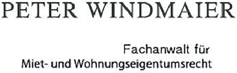 Logo von Windmaier Peter Rechtsanwalt