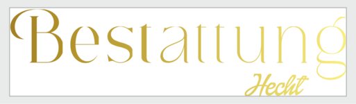Logo von Bestattung Hecht UG