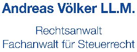 Logo von Rechtsanwalt A. Völker LL.M.