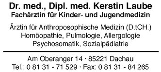 Logo von Dr.med. Dipl.med. Kerstin Laube