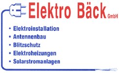 Logo von Elektro Bäck GmbH