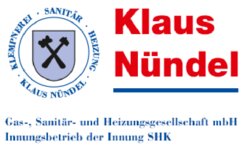 Logo von Klaus Nündel Gas-, Sanitär-, Heizungsbau GmbH