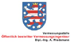 Logo von Vermessungsstelle Wiedemann