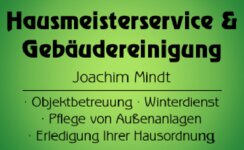 Logo von Mindt, Joachim Hausmeisterservice