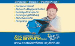 Logo von CdS Containerdienst Seyfarth GmbH