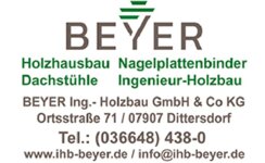 Logo von BEYER Ing. - Holzbau GmbH & Co. KG
