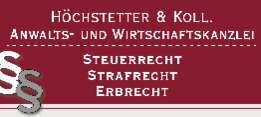 Logo von Dr. Höchstetter & Koll. Rechtsanwaltsgesellslchaft mbH