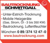 Logo von Bautrocknung Schmittgall GmbH
