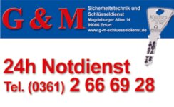 Logo von G & M Sicherheitstechnik GmbH & Co. KG