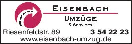 Logo von Eisenbach Umzüge & Services Internationale Möbeltransporte GmbH