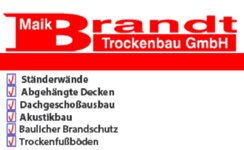 Logo von Maik Brandt Trockenbau GmbH