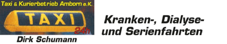 Logo von Taxi- und Kurierbetrieb Amborn GmbH
