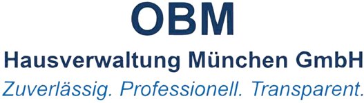 Logo von OBM Hausverwaltung München GmbH
