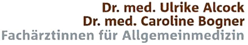 Logo von Alcock U. Dr.med. und Bogner C. Dr.med.