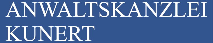 Logo von Anwaltskanzlei Kunert