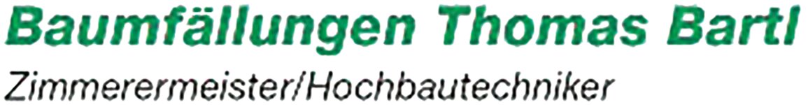 Logo von Thomas Bartl Baumfällungen