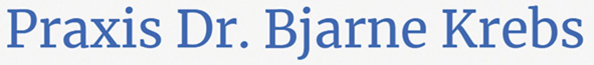 Logo von Praxis Dr. Bjarne Krebs, Internist