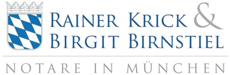 Logo von Notare Krick 6 Birnstiel