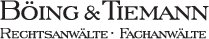 Logo von Rechtsanwälte Böing & Tiemann