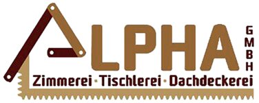 Logo von Alpha GmbH Fenster-Türen-Holztreppen-Zimmerei