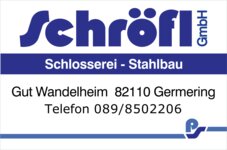 Logo von Schlosserei Stahlbau Schröfl GmbH