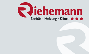 Logo von RIEHEMANN Sanitär - Heizung - Klima GmbH