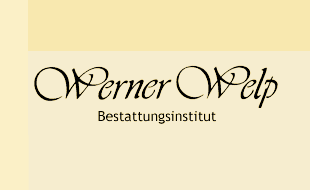 Logo von Werner Welp Bestattungsinstitut Inh. Cornelia Welp