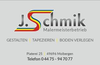 Logo von J. Schmik Malermeisterbetrieb