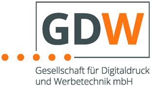 Logo von GDW Gesellschaft für Digitaldruck u. Werbetechnik mbH
