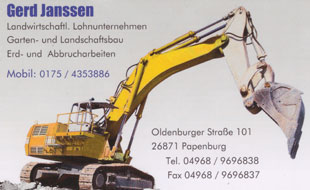 Logo von Gerd Janssen Garten- und Landschaftsbau