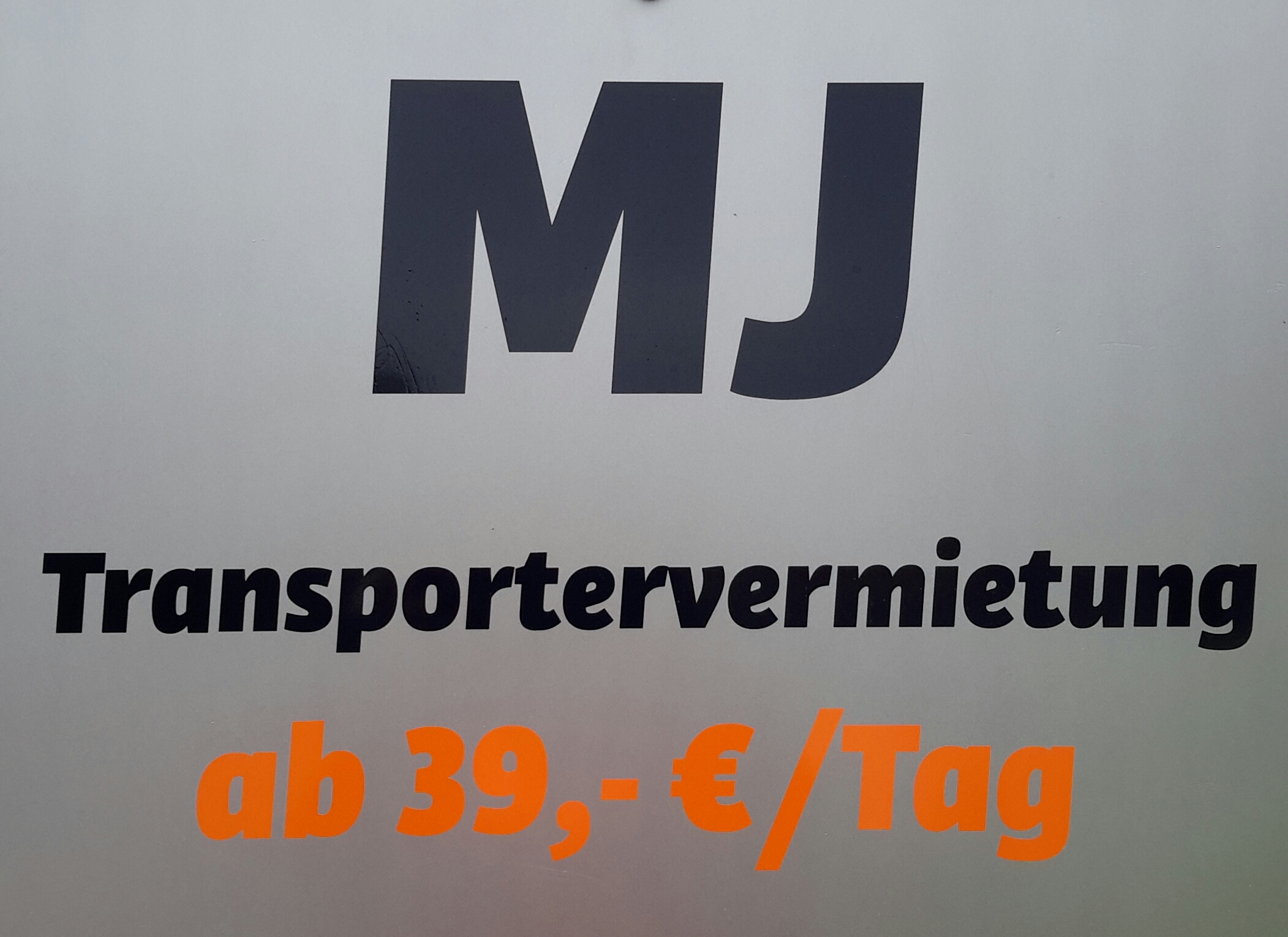 Logo von MJ-Transportervermietung