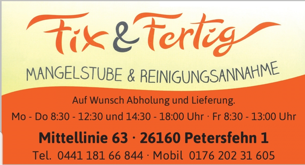 Logo von Fix & Fertig