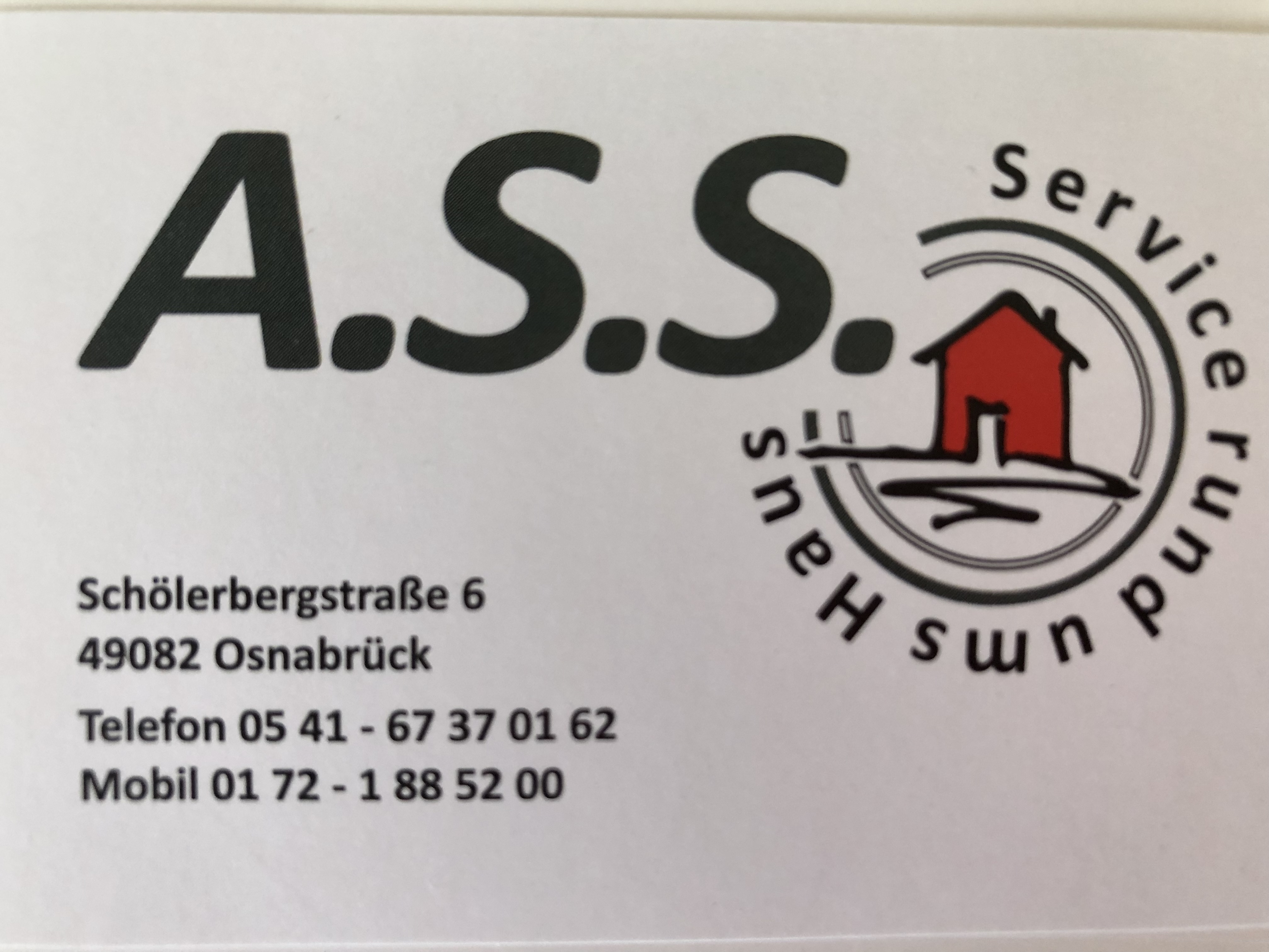 Logo von A.S.S. Service rund ums Haus