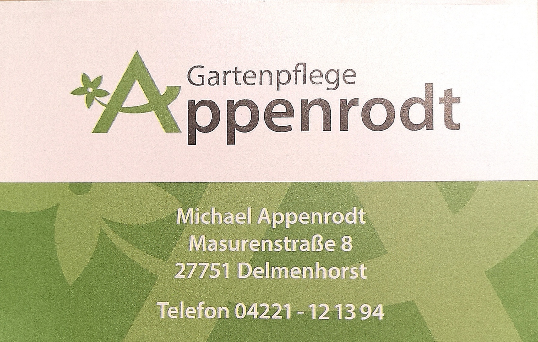 Logo von Gartenpflege Appenrodt