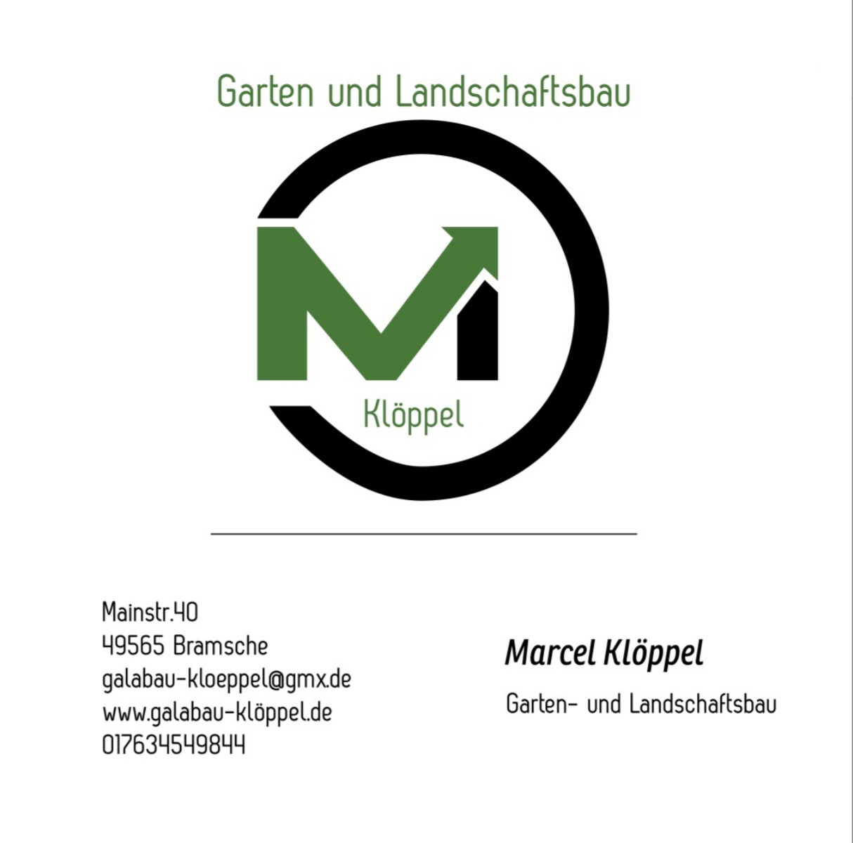 Logo von Garten- und Landschaftsbau Marcel Klöppel