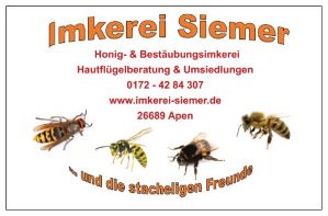 Logo von Wespenenotruf & Imkerei Sascha Siemer