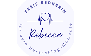 Logo von Rebecca - Freie Rednerin für Eure Herzschlagmomente