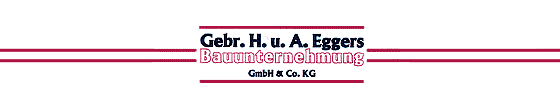 Logo von Eggers H. u. A., Gebr. GmbH & Co.KG