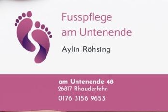 Logo von Fusspflege am Untenende